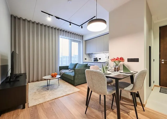 Apartamento Brand New 2026 - Self Check-in - Balcony - Near Hilton