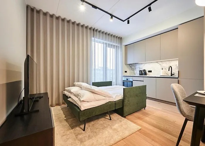 Apartamento Brand New 2026 - Self Check-in - Balcony - Near Hilton