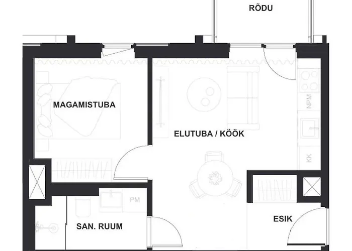 Brand New 2026 - Self Check-in - Balcony - Near Hilton *