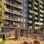 Apartamento Brand New 2026 - Self Check-in - Balcony - Near Hilton Tallin